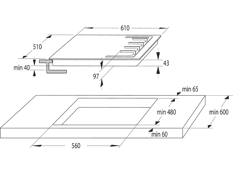 варочная поверхность Gorenje GT641KB купить