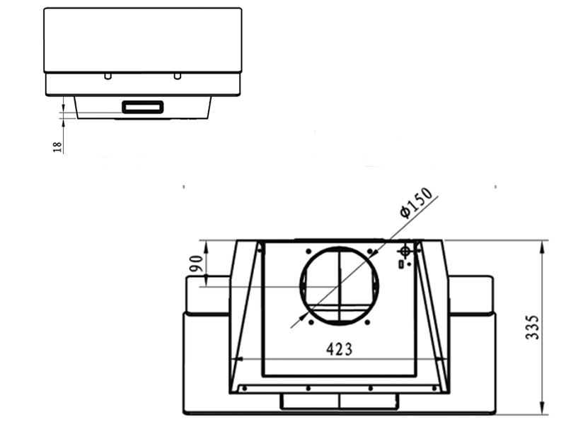 вытяжка кухонная Gorenje WHI649B21S купить