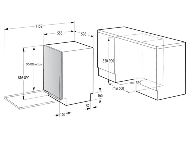 посудомоечная машина встраиваемая Gorenje GV16D5 купить
