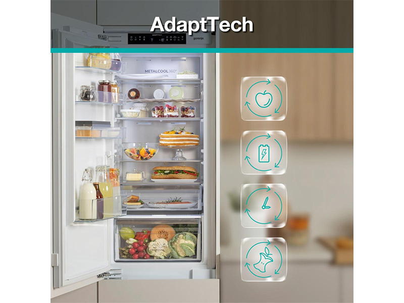 холодильник встраиваемый Gorenje NRKI519D61WF купить